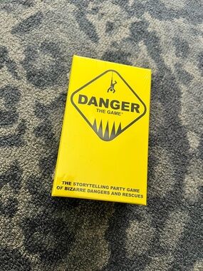 The Game - Yellow and Black Danger Storytelling Card Game